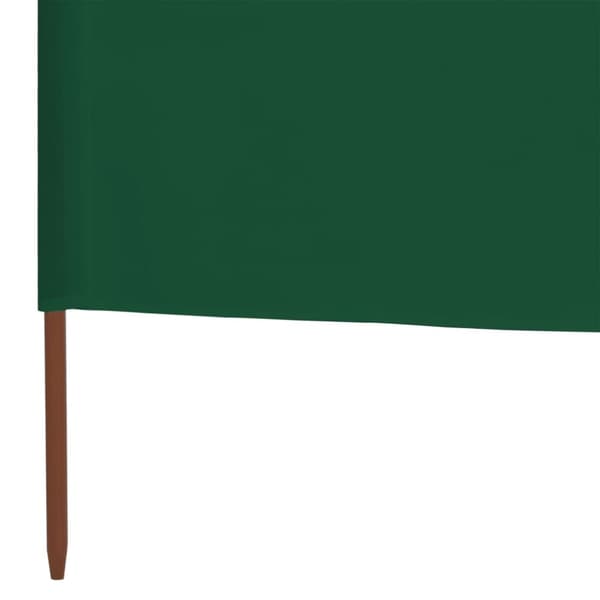 Tuulensuojakangas 3 paneelilla 400 x 120 cm vihreä