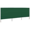 Pikkukuva 1 / 5: Tuulensuojakangas 3 paneelilla 400 x 120 cm vihreä