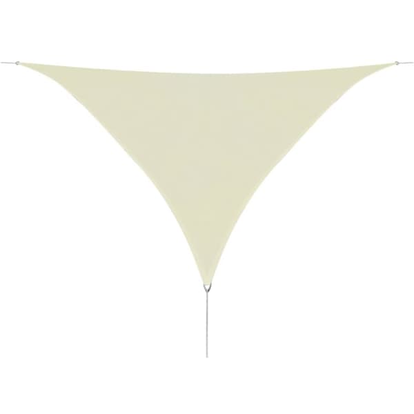 Aurinkovarjo Purje HDPE Kolmikulmainen 3.6x3.6x3.6 m Kerma