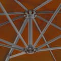 Pikkukuva 5 / 8: Aurinkovarjo cantilever alumiinitolpalla 250x250 cm terrakotta
