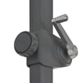Pikkukuva 6 / 8: Aurinkovarjo cantilever alumiinitolpalla 250x250 cm terrakotta