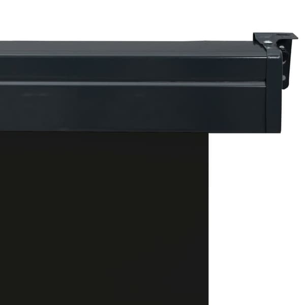 Parvekkeen sivumarkiisi 140x250 cm musta