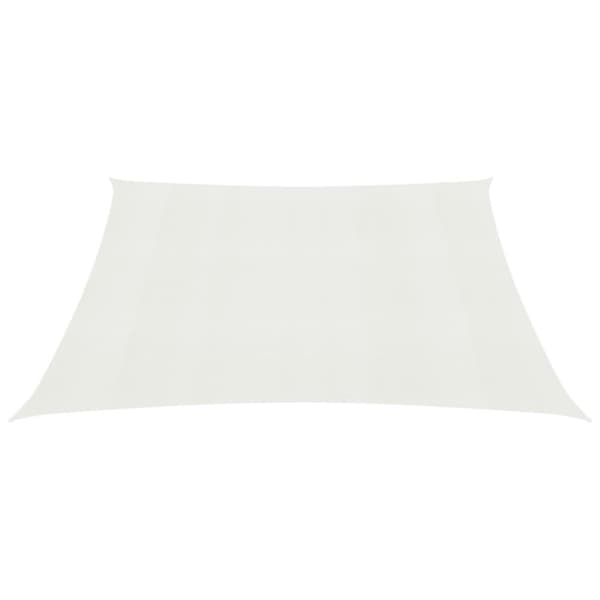 Aurinkopurje 160 g/m² valkoinen 4,5x4,5 m HDPE