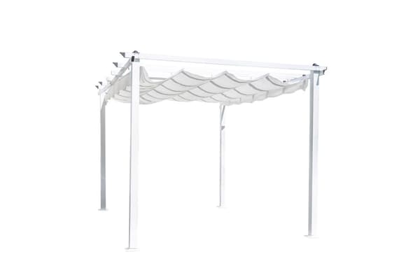 Lazio pergola hvit.