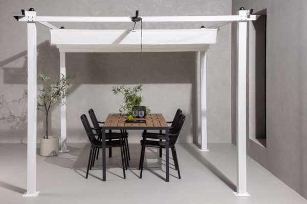 Lazio pergola hvid.