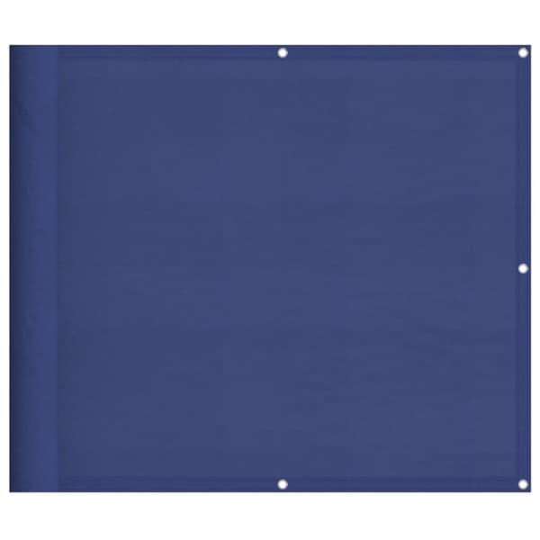 vidaXL altanafskærmning 90x1000 cm 100 % polyester blå
