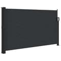 Miniatyrbilde 1 av 7: vidaXL Uttrekkbar sidemarkise 120x600 cm svart