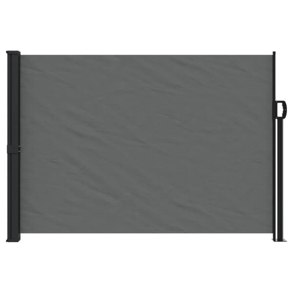 vidaXL Uttrekkbar sidemarkise 140x600 cm antrasitt