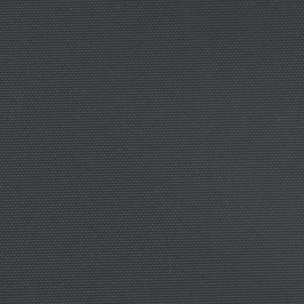 vidaXL Uttrekkbar sidemarkise 220x600 cm svart