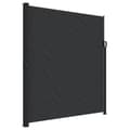Miniatyrbilde 1 av 5: vidaXL Uttrekkbar sidemarkise 220x600 cm svart