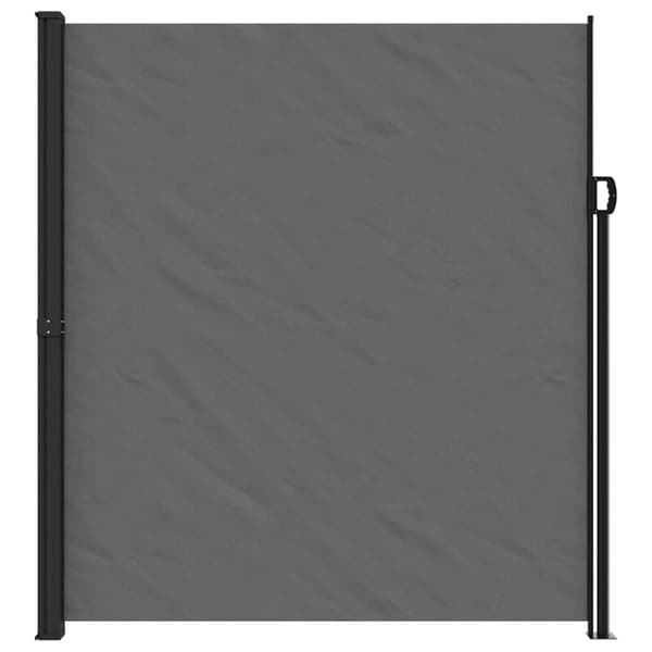 vidaXL Uttrekkbar sidemarkise antrasitt 220x300 cm