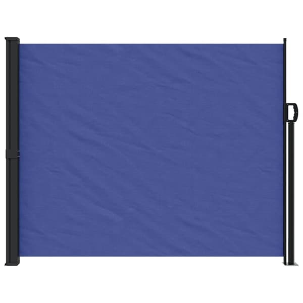 vidaXL Uttrekkbar sidemarkise 160x600 cm blå
