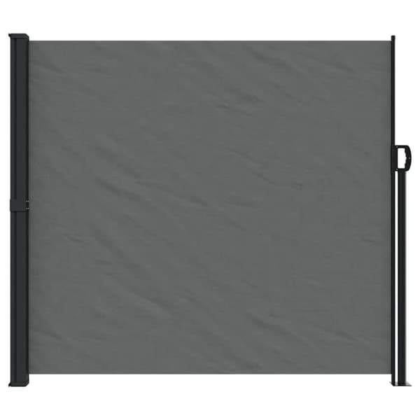 vidaXL Uttrekkbar sidemarkise antrasitt 180x500 cm