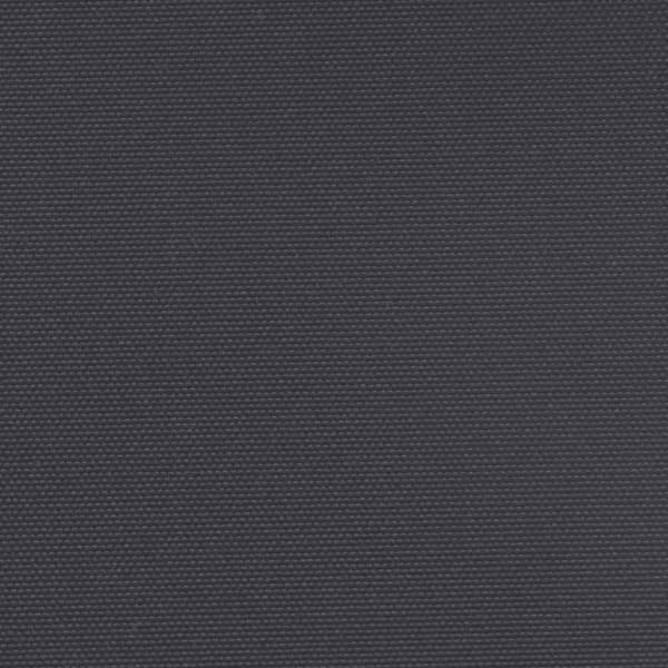 vidaXL Uttrekkbar sidemarkise svart 200x500 cm