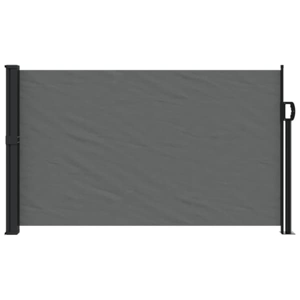 vidaXL Uttrekkbar sidemarkise 120x600 cm antrasitt