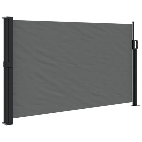 vidaXL Uttrekkbar sidemarkise 120x600 cm antrasitt