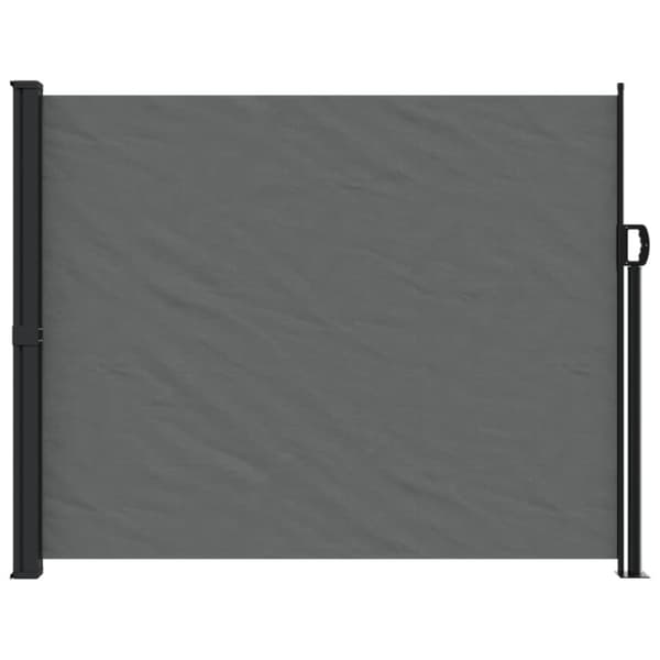 vidaXL Uttrekkbar sidemarkise antrasitt 160x300 cm