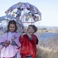 Pikkukuva 3 / 7: Umbrella Mickey Mouse Transparent Ø 71 cm Red