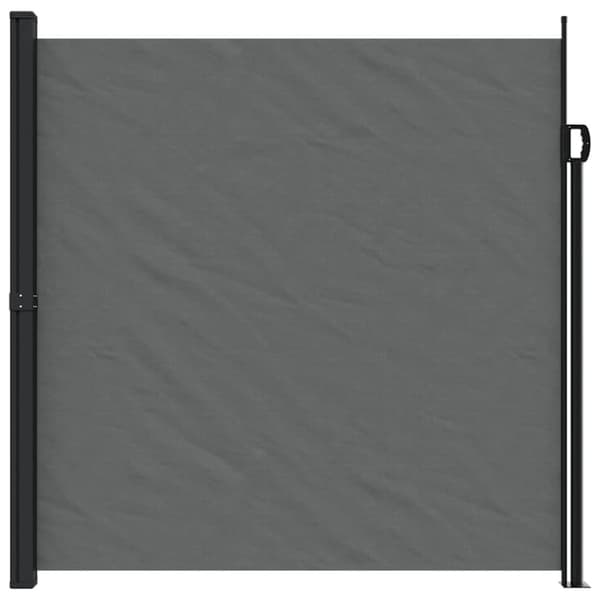 vidaXL Uttrekkbar sidemarkise 200x600 cm antrasitt