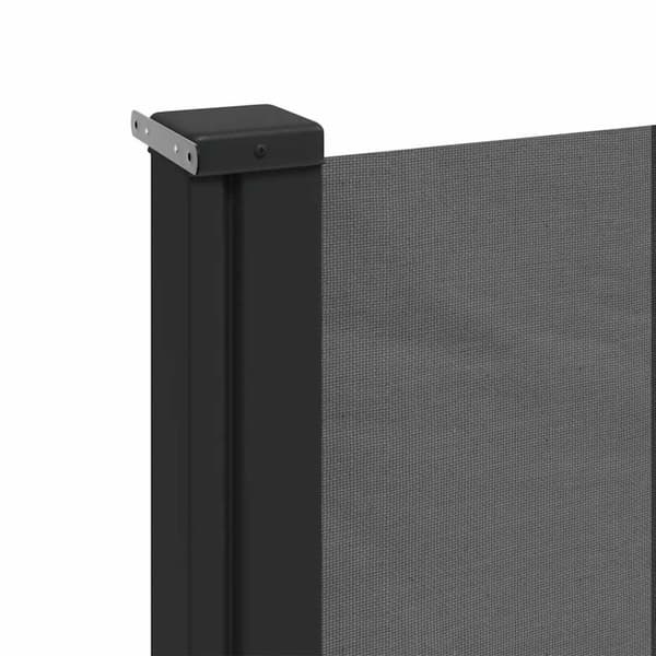 vidaXL Uttrekkbar sidemarkise 200x600 cm antrasitt