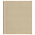 Miniatyrbilde 2 av 6: vidaXL Balkongskjerm beige 120x800 cm 100% polyester oxford