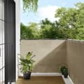 Miniatyrbilde 1 av 6: vidaXL Balkongskjerm beige 120x800 cm 100% polyester oxford