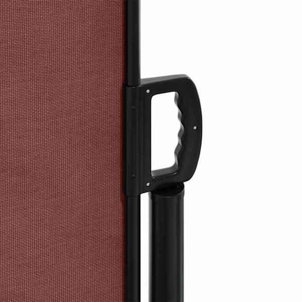 vidaXL sidemarkise 200x500 cm sammenrullelig brun