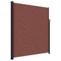 Miniatyrbilde 2 av 10: vidaXL Uttrekkbar sidemarkise brun 220x300 cm