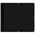 Miniatyrbillede 2 af 6: vidaXL altanafskærmning 90x700 cm 100 % polyester sort