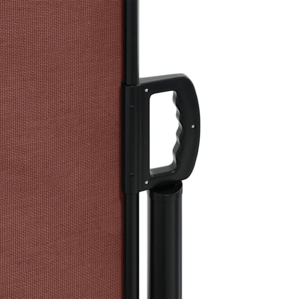 vidaXL sidemarkise 160x600 cm sammenrullelig brun