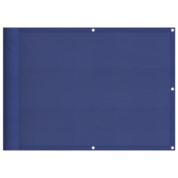 vidaXL altanafskærmning 75x800 cm 100 % polyester blå
