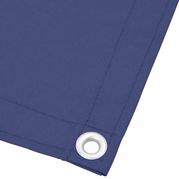 vidaXL Balkongskjerm blå 75x700 cm 100% polyester oxford