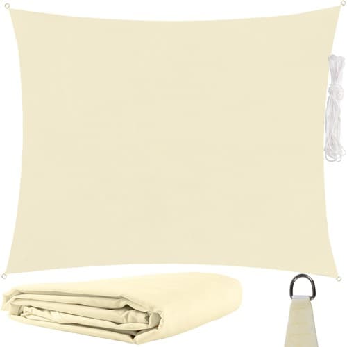 Solsegel 4x3m - beige