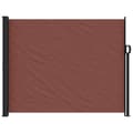 Miniatyrbilde 3 av 9: vidaXL Uttrekkbar sidemarkise brun 160x300 cm