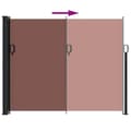 Miniatyrbilde 5 av 9: vidaXL Uttrekkbar sidemarkise brun 160x300 cm