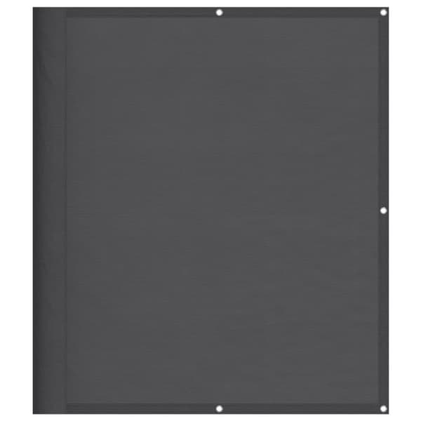 vidaXL Balkongskärm antracit 120x700 cm 100% polyester oxford