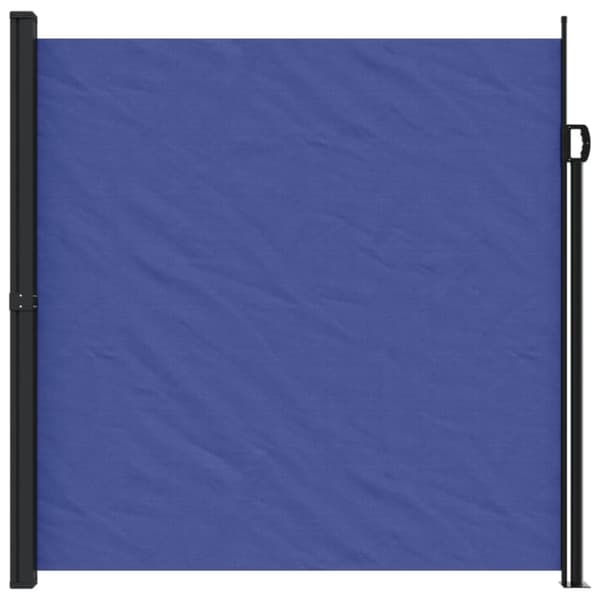 vidaXL sidemarkise 200x600 cm sammenrullelig blå