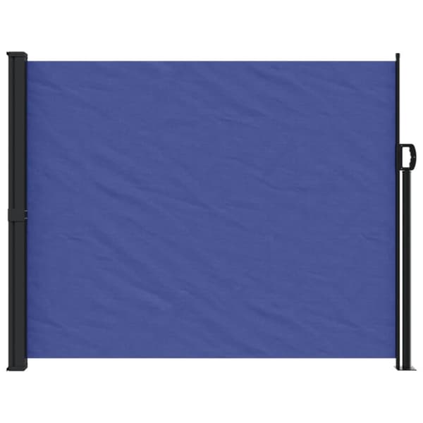 vidaXL Uttrekkbar sidemarkise blå 160x300 cm