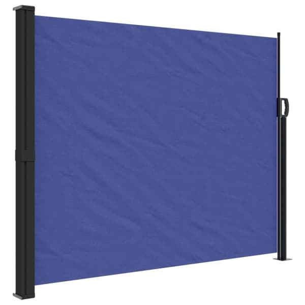 vidaXL Uttrekkbar sidemarkise blå 160x300 cm