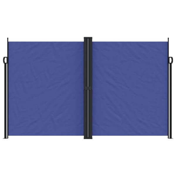 vidaXL Uttrekkbar sidemarkise blå 200x1200 cm