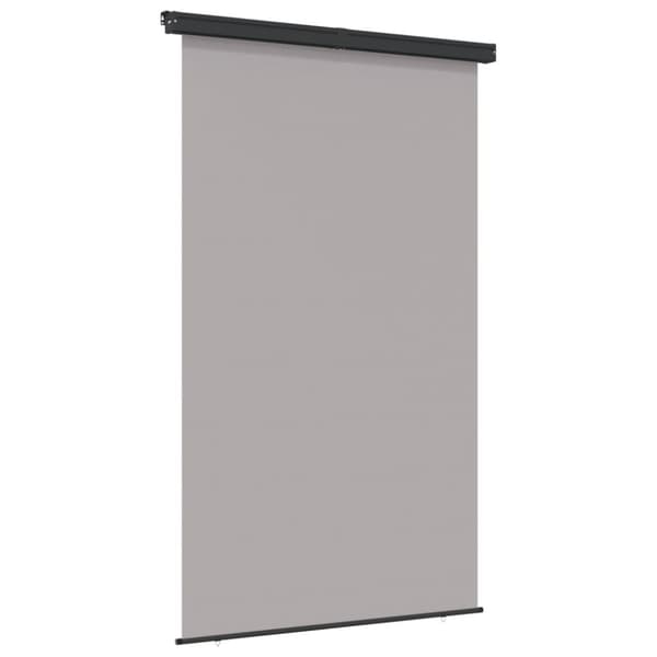 vidaXL Parvekkeen sivumarkiisi tummanharmaa 165x250 cm