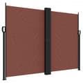 Miniatyrbilde 1 av 10: vidaXL Uttrekkbar sidemarkise 180x600 cm brun