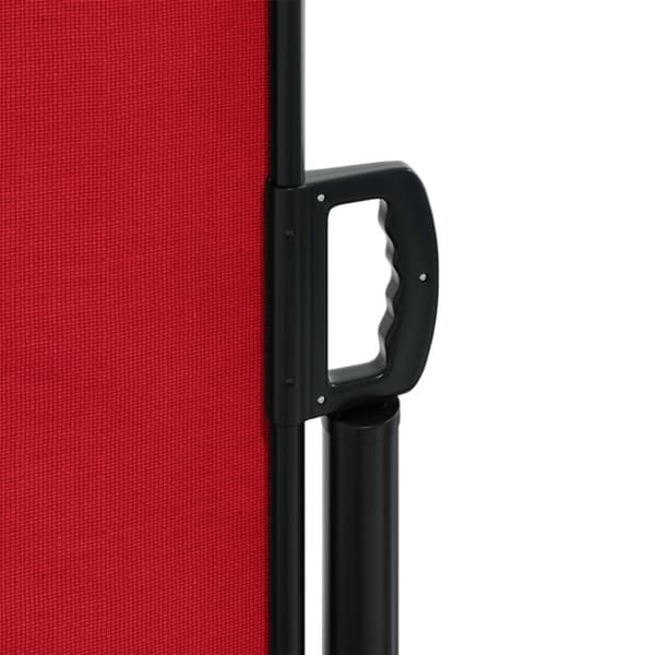 vidaXL sammenrullelig sidemarkise 140x600 cm rød