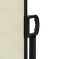 Miniatyrbilde 7 av 10: vidaXL Uttrekkbar sidemarkise 220x600 cm kremhvit