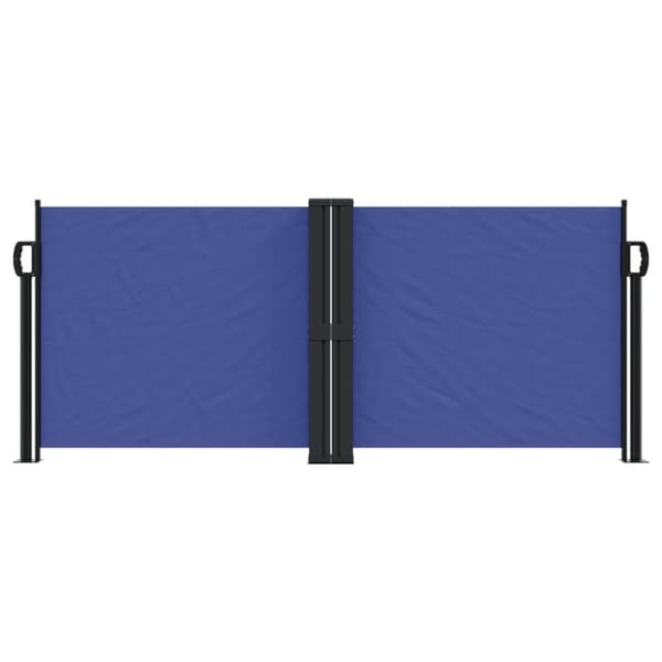 vidaXL Uttrekkbar sidemarkise 100x600 cm blå