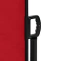 Miniatyrbillede 7 af 10: vidaXL sammenrullelig sidemarkise 120 x 600 cm red