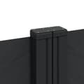 Miniatyrbilde 6 av 10: vidaXL Uttrekkbar sidemarkise 200x600 cm svart