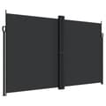 Miniatyrbilde 1 av 10: vidaXL Uttrekkbar sidemarkise 200x600 cm svart