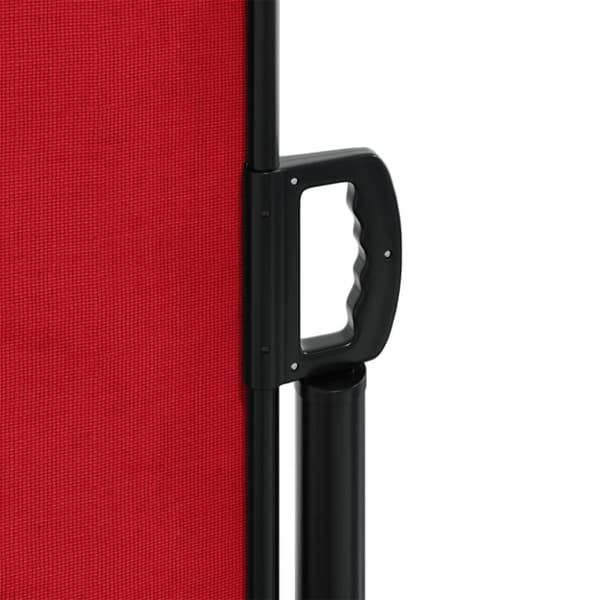 vidaXL Uttrekkbar sidemarkise 140x1000 cm rød