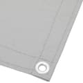 Pikkukuva 4 / 6: vidaXL Parvekkeen suoja v.harmaa 75x1000 cm 100% Oxford polyesteri